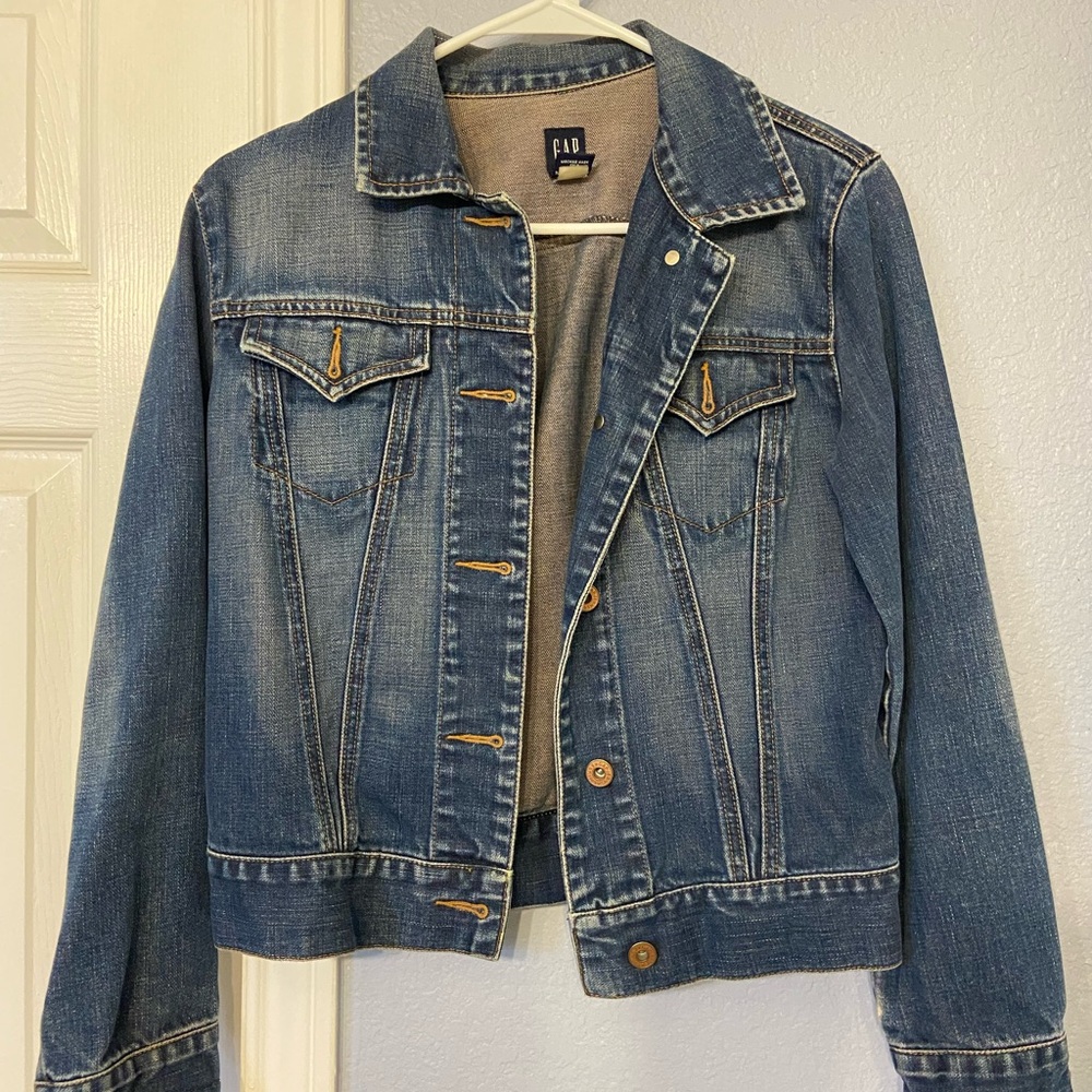 GAP Blue Denim Jean Jacket